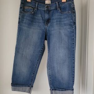 Levi Strauss 5'5 Capri Jeans Size 8